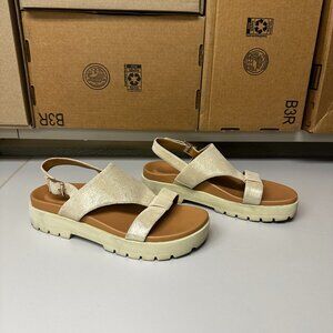 Vionic Alondra Lug - gold - size 9